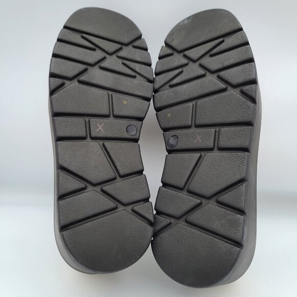 Free People Nico Platform Loafers Cappuccino Suede US 10/EU 41 Chunky Wedge NWOB - Picture 3 of 13